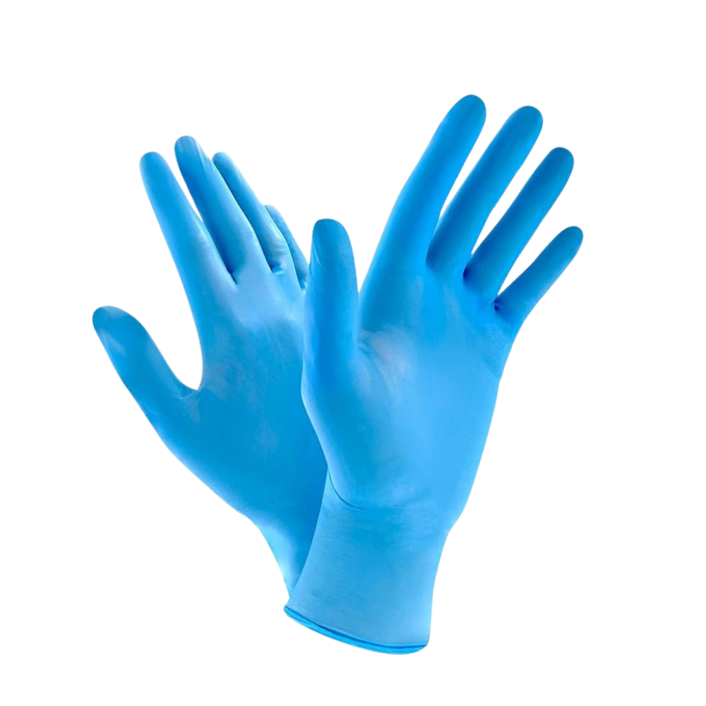 Nitrile Blue Color Hand Gloves Manufacturer in India