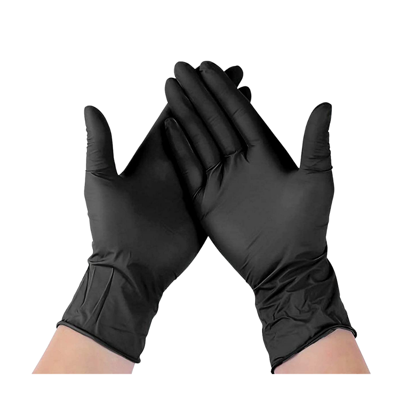 Nitrile Black Color Hand Gloves Manufacturer in India