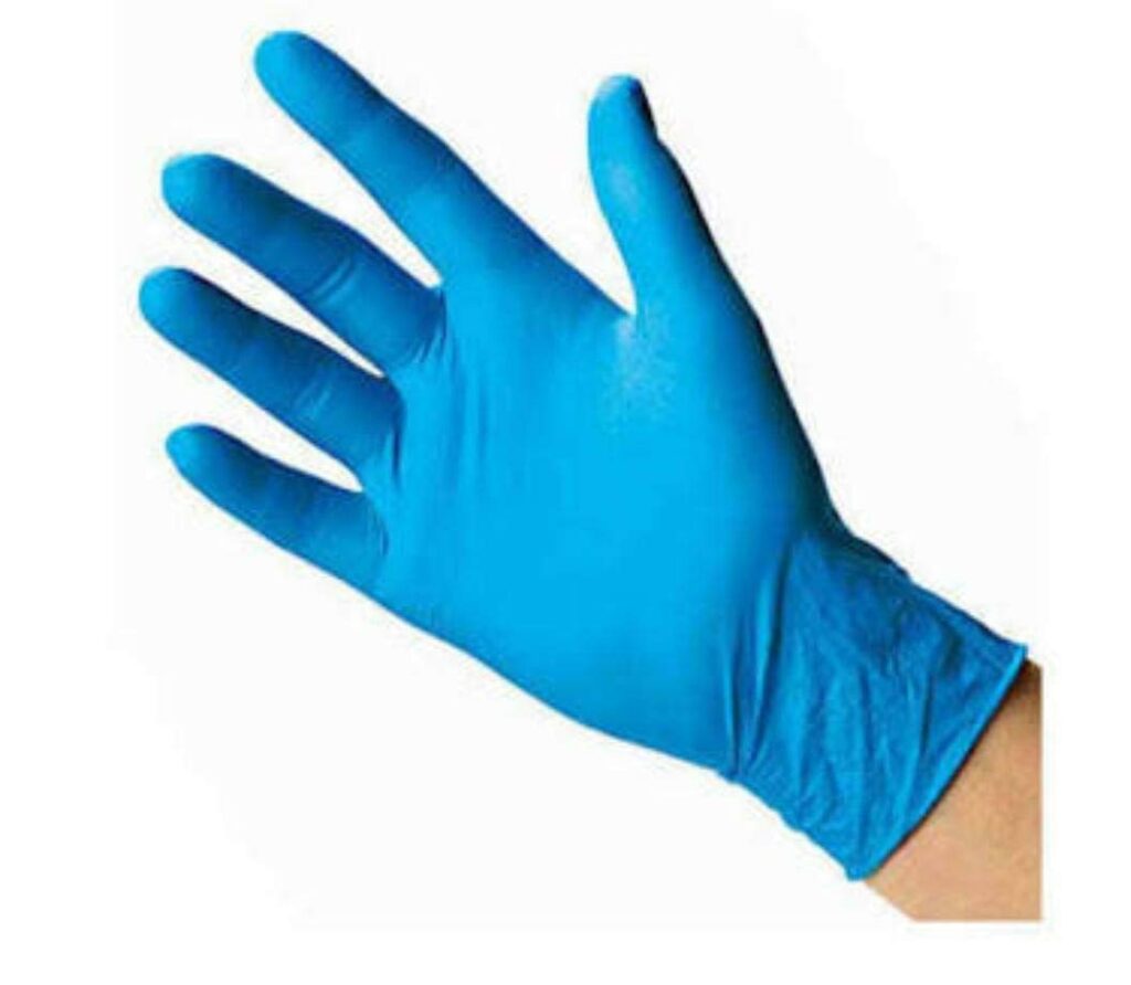 Nirti Blue hand Gloves Wholesaler in Gujarat