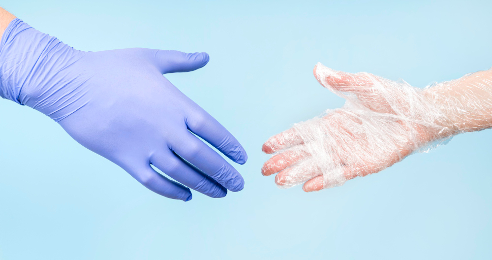 Vinyl hand gloves wholesaler in Gujarat