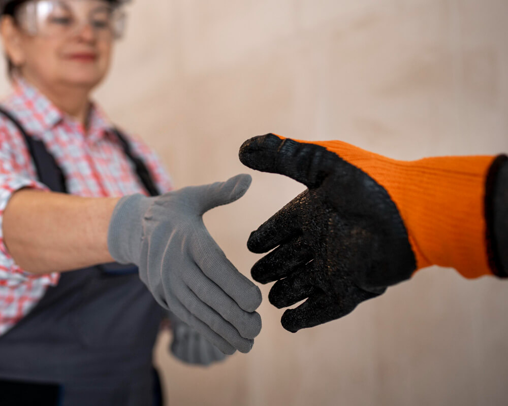 Shock Proof Hand Gloves
