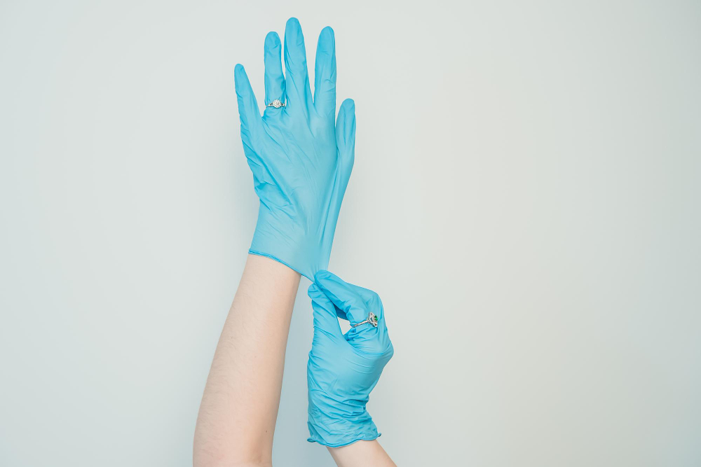 latex examination hand gloves wholesaler in Gujarat