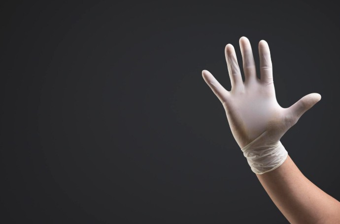 Latex examination hand gloves wholesaler in Gandhinagar