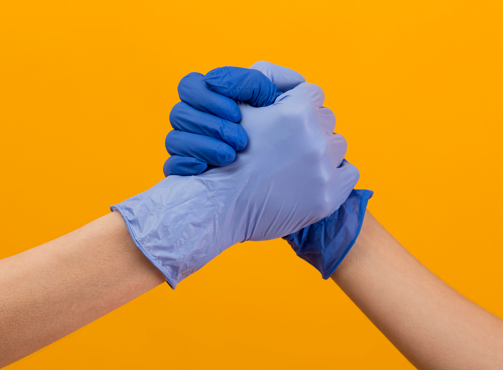 Nitrile gloves wholesaler in gandhinagar
