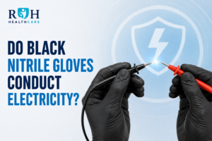 Nitrile Black Color Hand Gloves Wholesaler in Gujarat