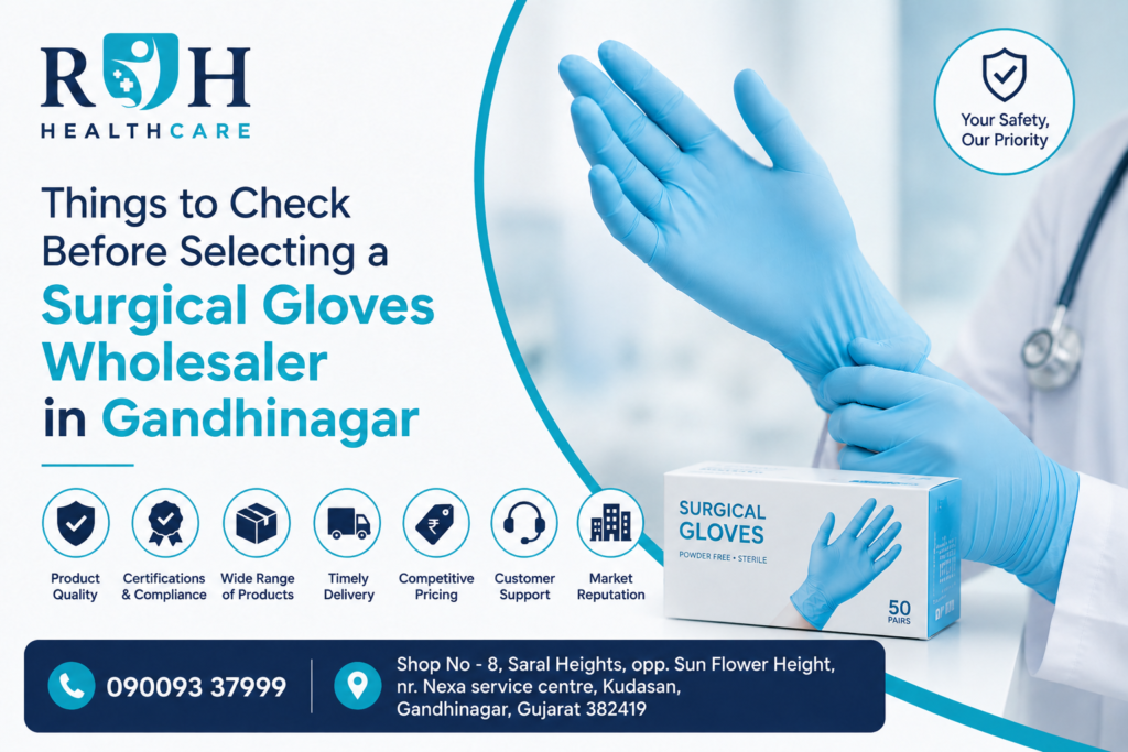 Surgical Gloves Wholesaler in Gandhinagar
