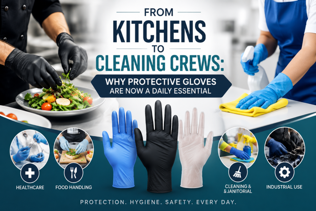 House hold hand gloves wholesaler in Gandhinagar,