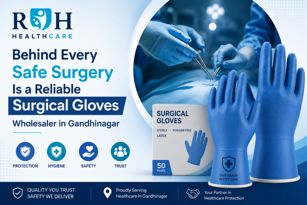Surgical gloves wholesaler in Gandhinagar