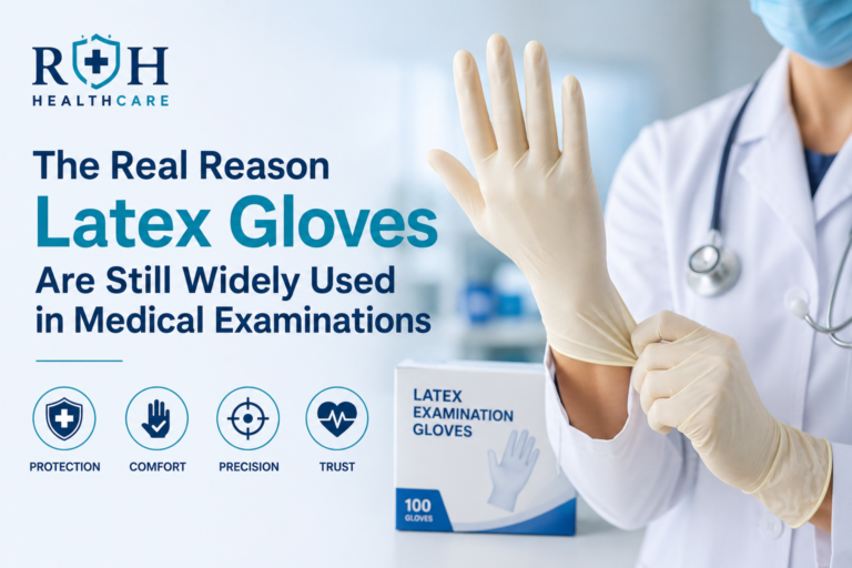 Latex examination hand gloves wholesaler in Gujarat