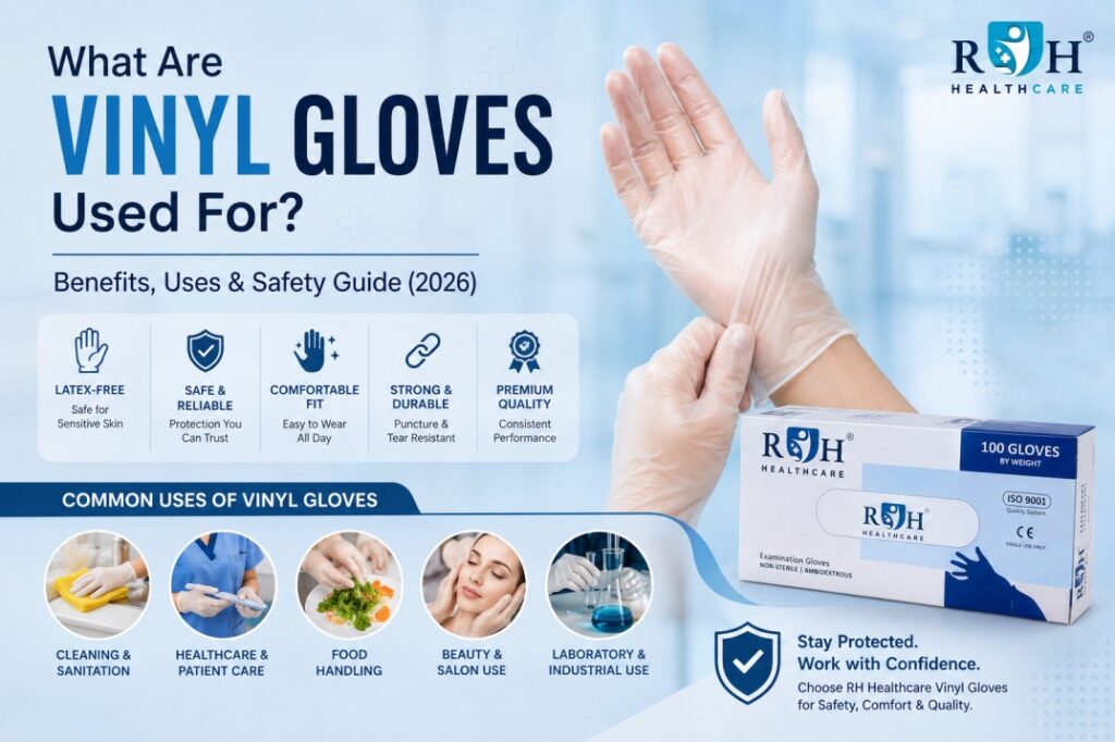 Vinyl Hand Gloves Wholesaler in Gujarat