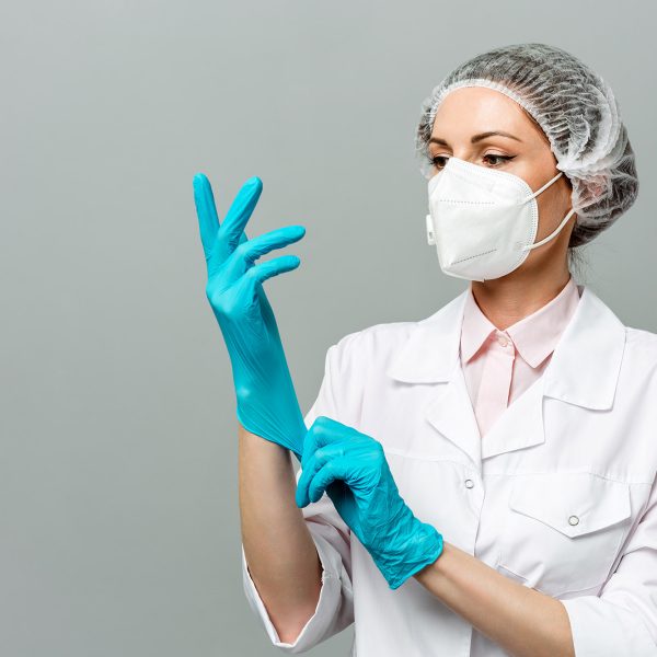 Nitrile Blue Color Hand Gloves Manufacturer in India